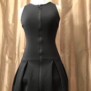 Beautiful Wilfred Free Hourglass Mini Black Dress - SIZE S